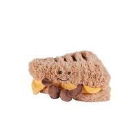 Warmies Plush Grilled Cheese Microwavable Weighted Teddy with French Lavender Scent, Hot or Cold for Cool Relaxation and Warm Relief