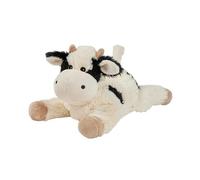 Warmies Plush Laying Cow Microwavable Weighted Teddy with French Lavender Scent, Hot or Cold for Cool Relaxation and Warm Relief