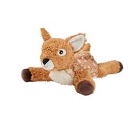 Warmies Plush Laying Deer Microwavable Weighted Teddy with French Lavender Scent, Hot or Cold for Cool Relaxation and Warm Relief