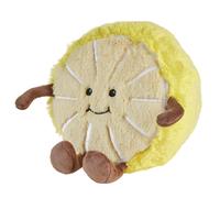 Warmies Plush Lemon Microwavable Weighted Teddy with French Lavender Scent, Hot or Cold for Cool Relaxation and Warm Relief