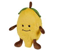 Warmies Plush Lemon Microwavable Weighted Teddy with French Lavender Scent, Hot or Cold for Cool Relaxation and Warm Relief