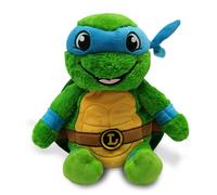 Warmies Plush Leonardo from Teenage Mutant Ninja Turtles, Microwavable Heat Pad, Weighted Heatable Plushie Gently Scented with French Lavender - Blue