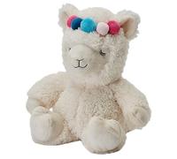 Warmies Plush Llama Microwavable, Weighted Plush Teddy with French Lavender Scent, Microwavable Toy Heat Pad Suitable for All Adults and Children