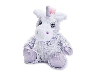 Warmies Plush Marshmallow Unicorn Microwavable Weighted Teddy with French Lavender Scent, Hot or Cold for Cool Relaxation and Warm Relief