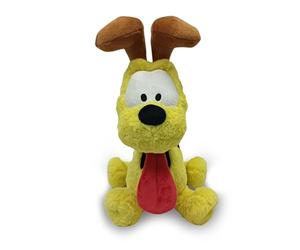Warmies Plush Odie from The Garfield Movie, Microwavable Heat Pad, Weighted Heatable Plushie Gently Scented with French Lavender
