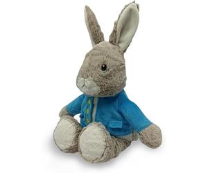 Warmies Plush Peter Rabbit from Beatrix Potter’s Classic Tales, Microwavable Heat Pad, Weighted Heatable Plushie Gently Scented with French Lavender