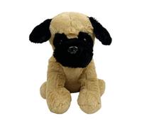 Warmies Plush Pug Microwavable Large, Weighted Heatable Plush Toy with French Lavender Scent for Adults and Children