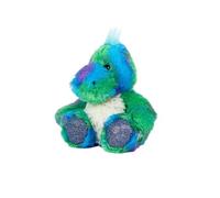 Warmies Rainbow Dinosaur Plush Mini Size, Fully Microwavable and Weighted Cuddly Heat Pad for Anxiety, Chill in The Freezer or Heat in Microwave, Heat Pad