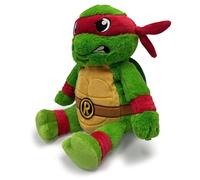 Warmies Plush Raphael from Teenage Mutant Ninja Turtles, Microwavable Heat Pad, Weighted Heatable Plushie Gently Scented with French Lavender - Red