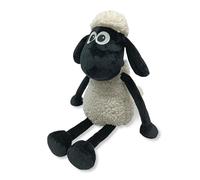 Warmies Plush Shaun the Sheep from Favourite British TV Series, Microwavable Heat Pad, Weighted Heatable Plushie, Cuddly Stuffed Plush, Gently Scented with French Lavender