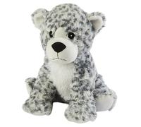 Warmies Plush Snow Leopard Microwavable Weighted Teddy with French Lavender Scent, Hot or Cold for Cool Relaxation and Warm Relief