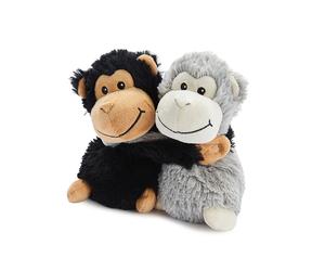 Warmies Plush Sweet Heatable Cuddling Monkeys Animal Microwaveable Toy
