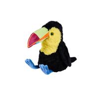 Warmies Toucan Plush Toy, Large Size, Fully Microwave Safe and Weighted Cuddly Toy for Anxiety, Cool in the Freezer or Heat in the Microwave, Soft Heat Cushion