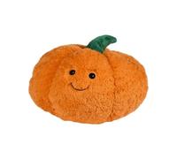 Warmies Pumpkin Supersized Soft Plush Toy Cushion, Cuddly Animals for Kids & Adults, Ultra Soft Faux Fur
