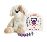 Warmies Puppy: Microwavable, Weighted Plush - Cozy Heatable Comfort Toy