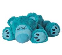 Warmies - Sleeping Bear Microwavable Plush, with Lavender Stuffing, Turquoise - 1 Piece