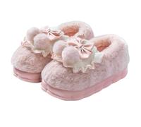 Warmies Slippers,Memory Foam Slippers for Indoor Outdoor Comfort with Thick Sole and Cozy Fleece - Womens Slippers for Everyday Home Wear (3.5)