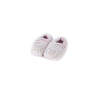 Warmies Slippers Pink Marshmallow Microwaveable Warm Fluffy Adult UK Size 3-7