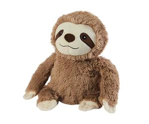 Warmies Sloth Plush Junior Size, Fully Microwavable and Weighted Cuddly Toy for Anxiety and Relaxation, Chill in The Freezer or Heat in Microwave, Soft Toy Heat Pad