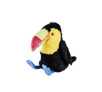 Warmies Toucan Plush Heat Pad, Large Size, Fully Microwave Safe and Weighted Cuddly Heat Pad for Anxiety, Cool in the Freezer or Heat in the Microwave, Soft Heat Cushion