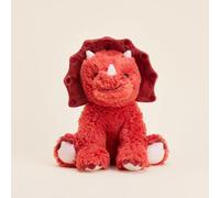 Warmies Triceratops Plush heating pad, Large Size, Fully Microwave Safe and Weighted Cuddly heating pad for Anxiety, Cool in the Freezer or Heat in the Microwave, Soft Heat Cushion