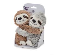 Warmies Warm Hugs Sloth Microwavable Plush with French Lavender Scent, Fully Heatable Cuddly Sloth Toy for Anxiety and Pain Relief