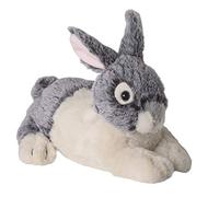 Warmies - Warmth Plush Toy - Rabbit - 1 Piece,Grey, White
