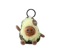 Warmies Women's Avocado Keyring, 16cm French Lavender Scented Soft Keychain, Plush in Green Warmies Green