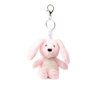 Warmies Women's Bunny Bag Charm Microfiber Screen Cleaner, 21cm French Lavender in Pink Warmies Pink