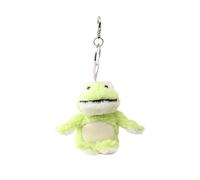 Warmies Women's Frog Bag Charm Microfiber Screen Cleaner, 21cm French Lavender Scented in Green Warmies Green
