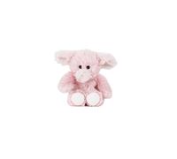 Warmies Pink Elephant Plush Mini Size, Fully Microwavable and Weighted Cuddly Heat Pad for Anxiety, Chill in The Freezer or Heat in Microwave, Heat Pad