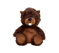Warmies Plush Beaver Microwavable Large, Weighted Heatable Plush Heat Pad for Children and Adults, with French Laveder Scent
