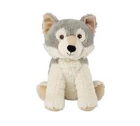 WarmiesHeat Cushion Soft Toy Wolf Millet Lavender Filling 35cm 700g