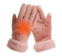 Warming Gloves | Thickened Waterproof Hand Warmer | USB Rechargeable Waterproof Non-Sliding Thermal Gloves - For Cold Weather Skiing Hiking Outdoor Sports Cycling Riding