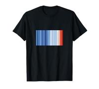 Warming Stripes Global Temperatures Climate Change T-Shirt