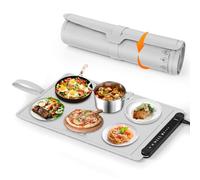 Warming Trays for Buffets Party - Warming Mat for Food - Food Warmer Mat Silicone Heating Mat for Food Heating Trays to Keep Food Warm at Party Electric Warming Tray