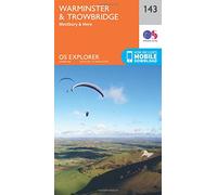 Warminster & Trowbridge Map | Westbury & Mere | Ordnance Survey | OS Explorer Map 143 | England | Walks | Hiking | Maps | Adventure