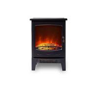 Warmlite Jesmond Log Fire Stove, 1.85KW, Black, WL46040