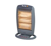 Warmlite WL42005 1200W 3 Bar Oscillating Halogen Heater Grey