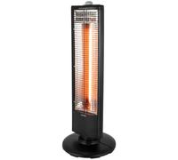 Warmlite WL42013 Infrared Heater with Oscillation, Overheat Protection, Black