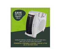 Warmlite 2000W Fan Heater - White White