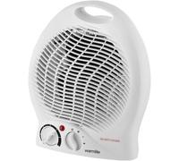 Warmlite 2KW Upright Fan Heater White