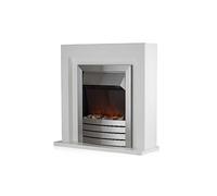 Warmlite Chester 2KW Fireplace Suite White