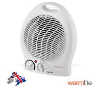 Warmlite Fan Heater 1000W & 2000W Portable Electric Hot Warm Air Overheat Protec
