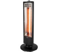 Warmlite Infrared Heater with Oscillation, Overheat Protection, Black, WL42013