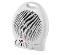 Warmlite WL44002 Thermo Fan Heater with 2 Heat Settings, 2000W, White
