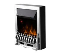 Warmlite Whitby 2KW Electric Fire Inset with Remote Control Brass