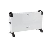 Warmlite WL41007 2000W Convection heater with an Adjustable Thermostat and Overheat Protection, White