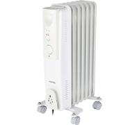 Warmlite WL43003YW Oil Filled Radiator 1500W - White, White