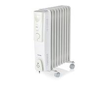 Warmlite Oil Filled Radiator with 3 Power Settings, WL43004YW 2000W 9-Fin White [EEK: A]